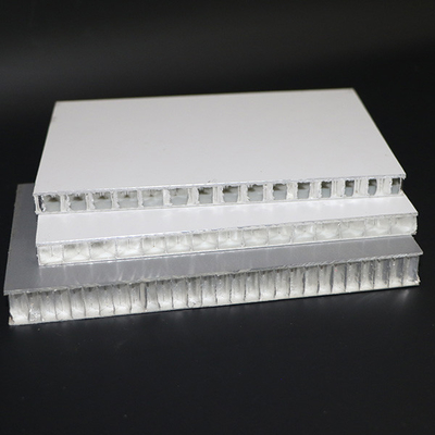 20mm Kalınlık Alüminyum Petek Paneli, 10mm Metal Çekirdek Sandviç Perde Duvar